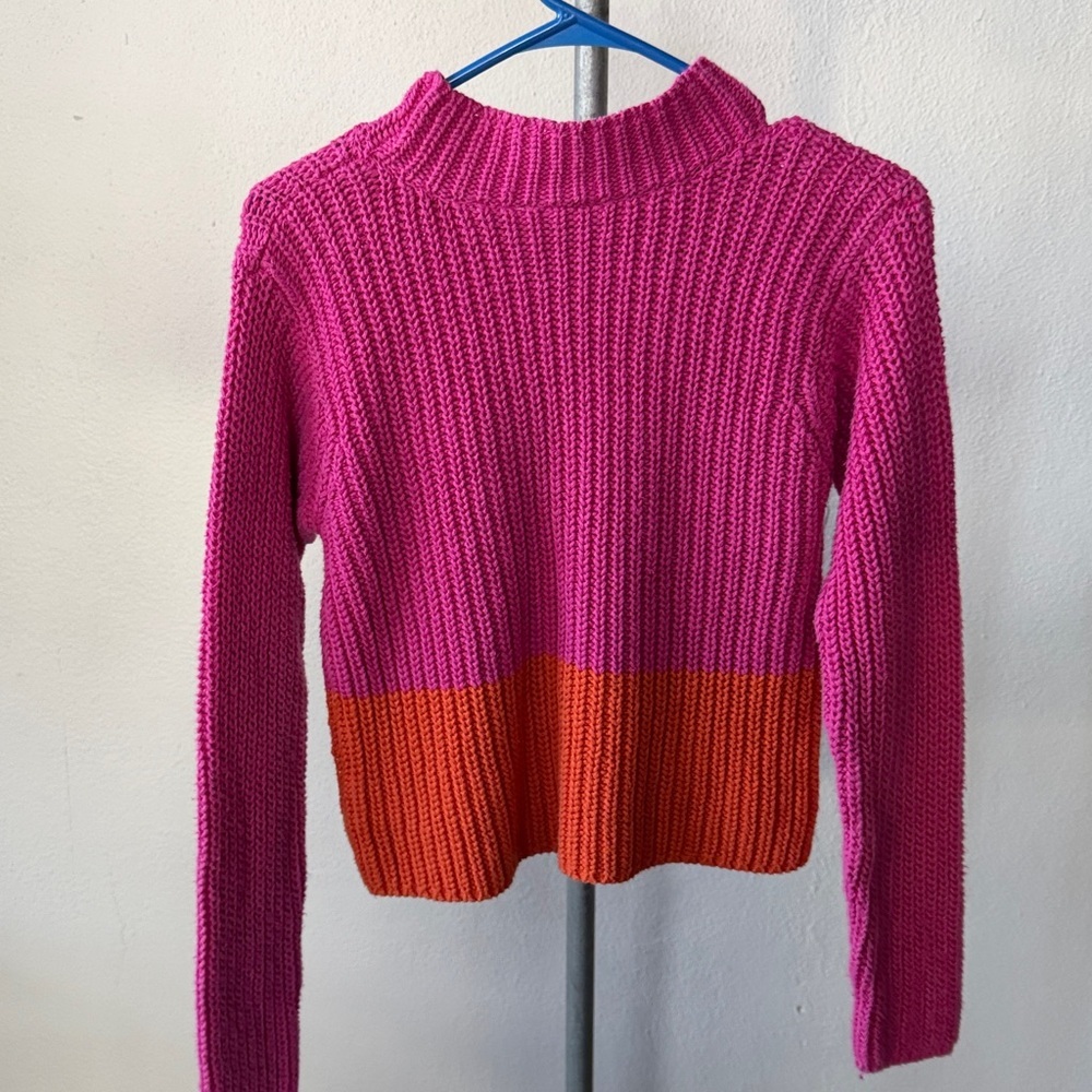 Y2K Arizona Cropped Knit Sweater Size Small - Picture 3 of 3